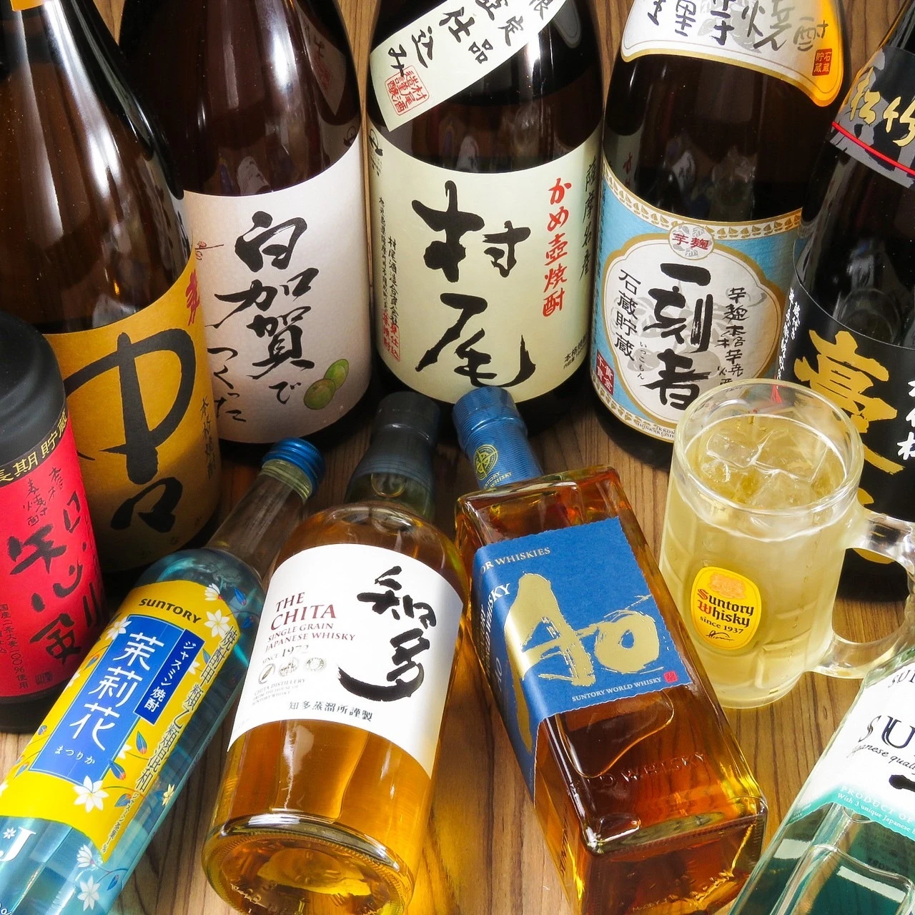 多彩なドリンクメニュー